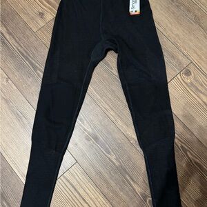 Smartwool Men's Black Legging Base Layer size Medium NWT